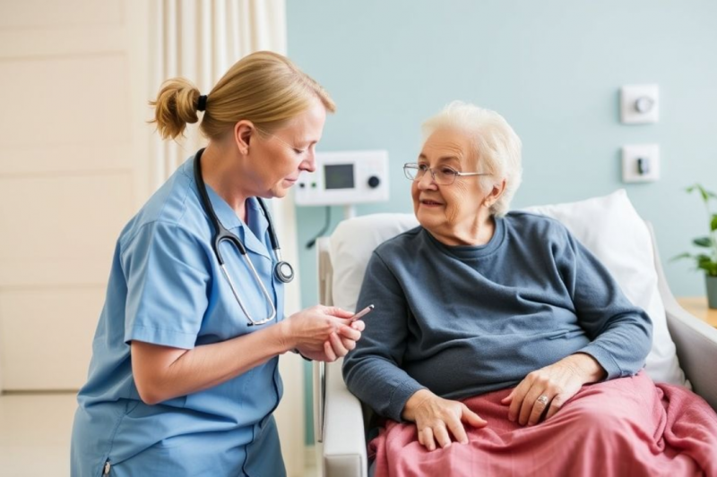 Como escolher a cuidadora de idosos no hospital ideal para seu familiar