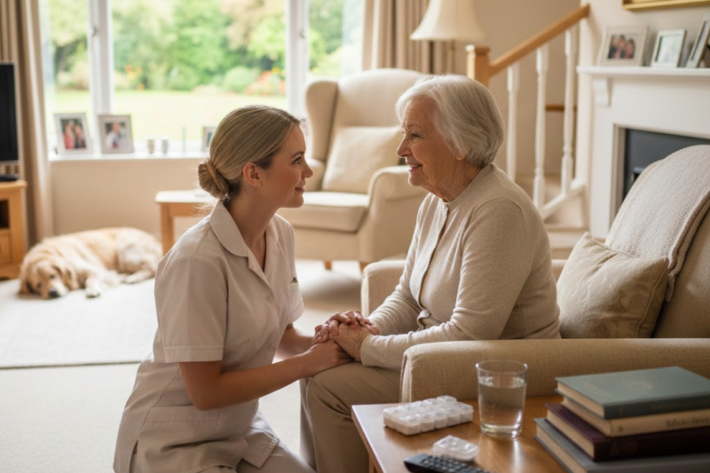 Cuidados Essenciais para Idosos em Casa com Segurança